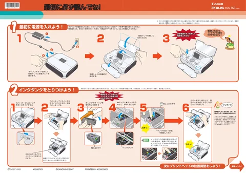 canon キヤノン PIXUS mini360